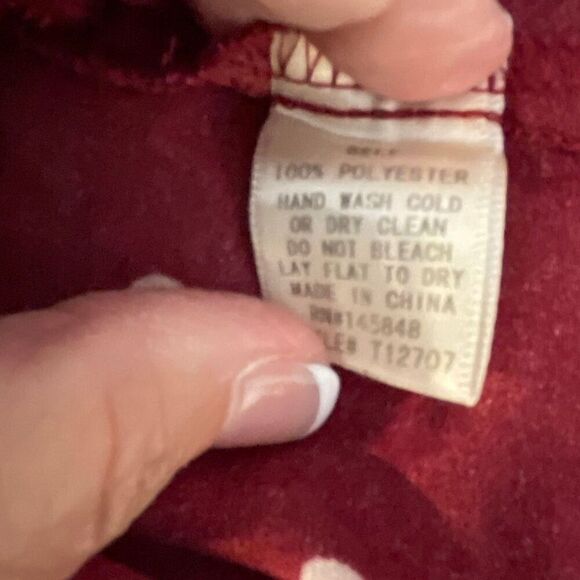 Everly Women’s Wrap Around Low cut 3/4 Sleeve Polka-Dot Blouse/Top - Picture 9 of 10